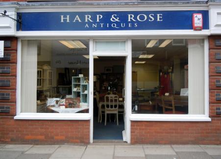 Harp & Rose Shop Front